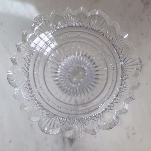 Crystal flared vase - Picture 5 of 8